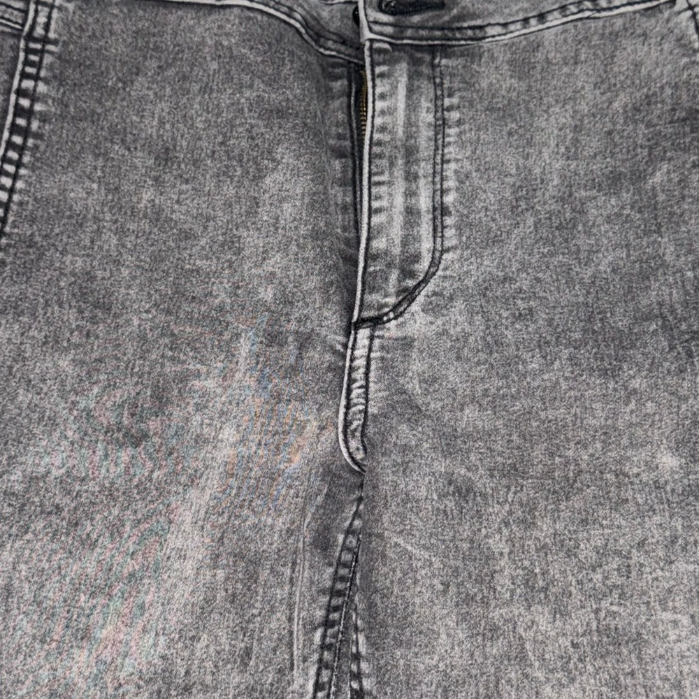 H&M Black Acid Wash Denim